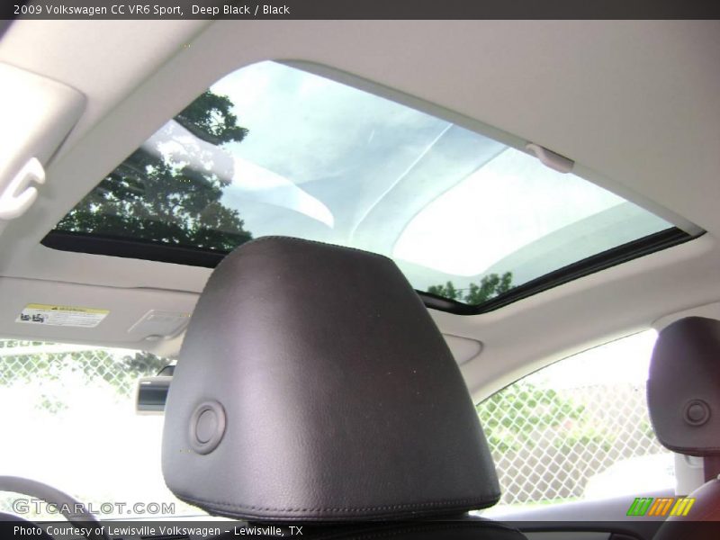 Deep Black / Black 2009 Volkswagen CC VR6 Sport