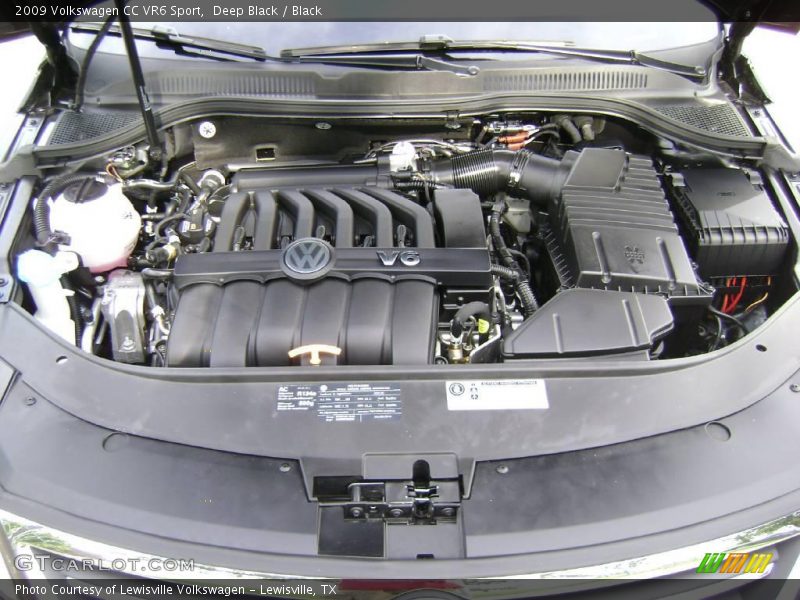 Deep Black / Black 2009 Volkswagen CC VR6 Sport