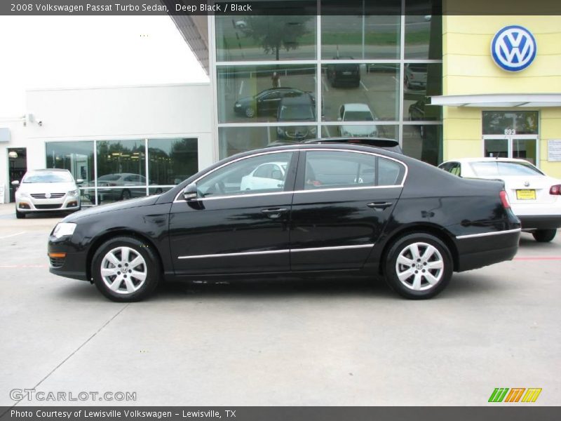 Deep Black / Black 2008 Volkswagen Passat Turbo Sedan