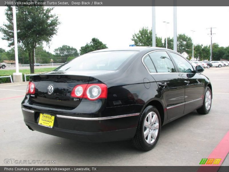 Deep Black / Black 2008 Volkswagen Passat Turbo Sedan