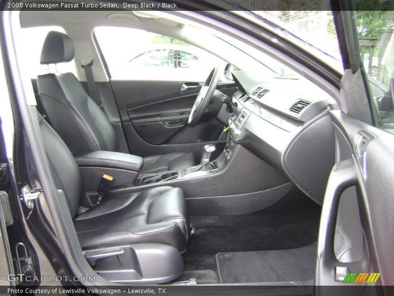 Deep Black / Black 2008 Volkswagen Passat Turbo Sedan