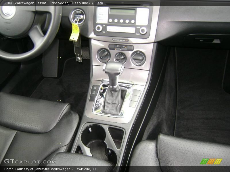 Deep Black / Black 2008 Volkswagen Passat Turbo Sedan
