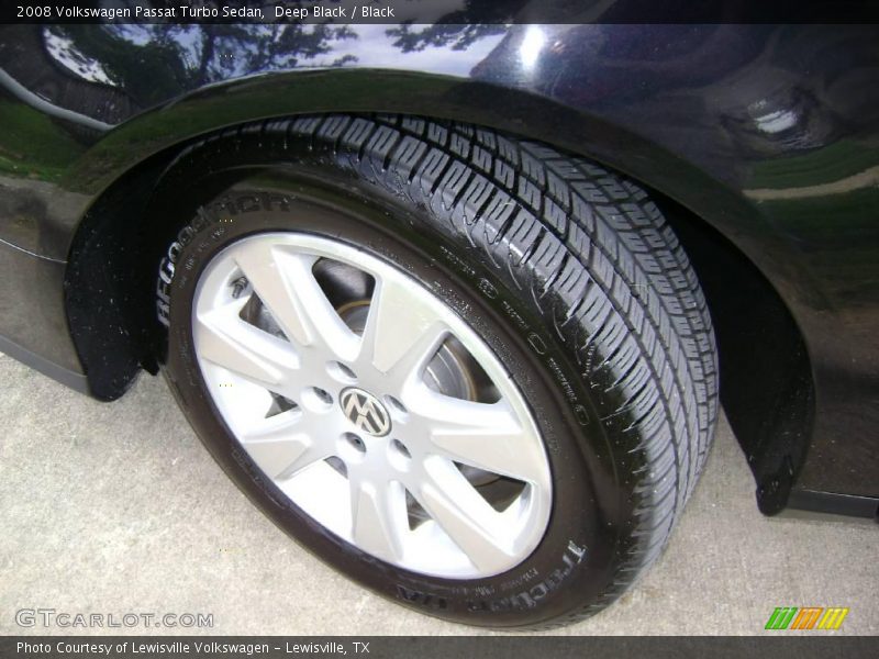 Deep Black / Black 2008 Volkswagen Passat Turbo Sedan