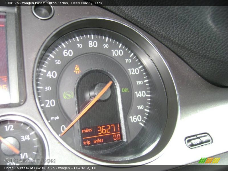 Deep Black / Black 2008 Volkswagen Passat Turbo Sedan