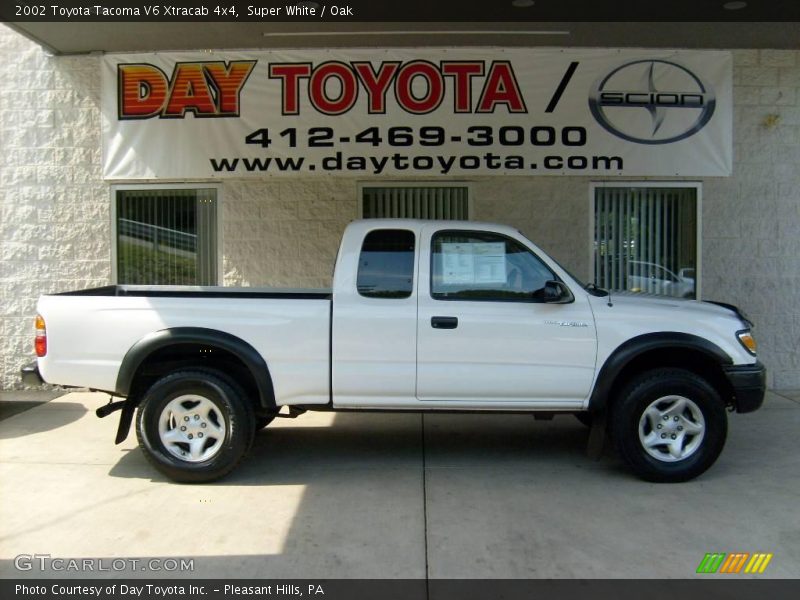 Super White / Oak 2002 Toyota Tacoma V6 Xtracab 4x4