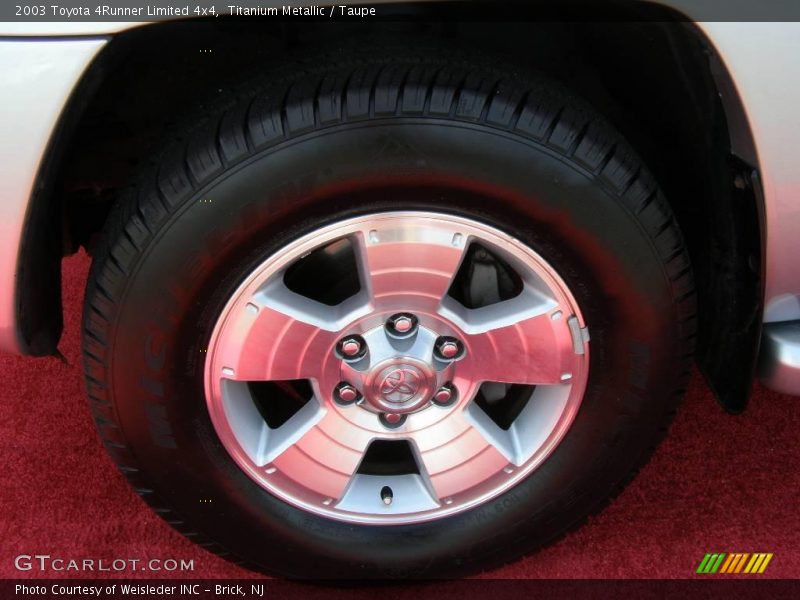 Titanium Metallic / Taupe 2003 Toyota 4Runner Limited 4x4