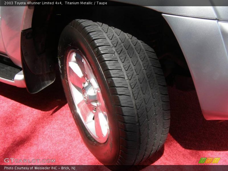 Titanium Metallic / Taupe 2003 Toyota 4Runner Limited 4x4
