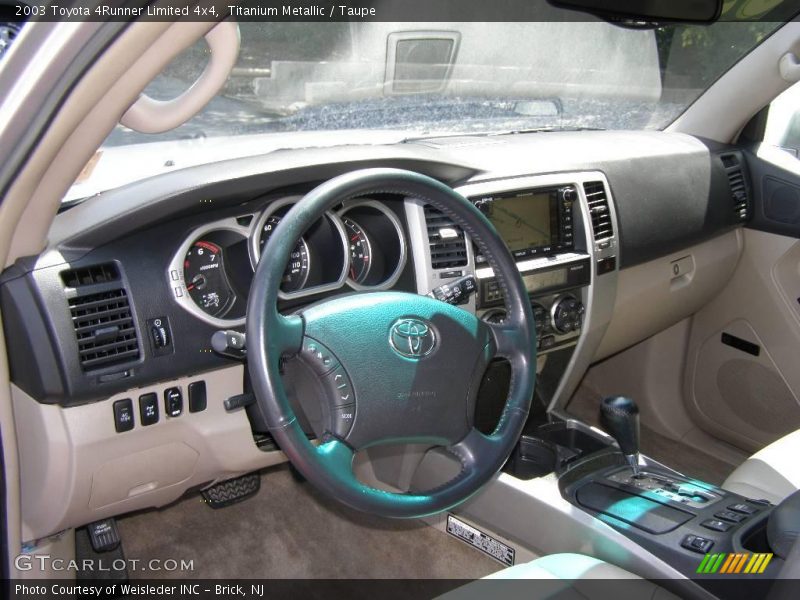 Titanium Metallic / Taupe 2003 Toyota 4Runner Limited 4x4