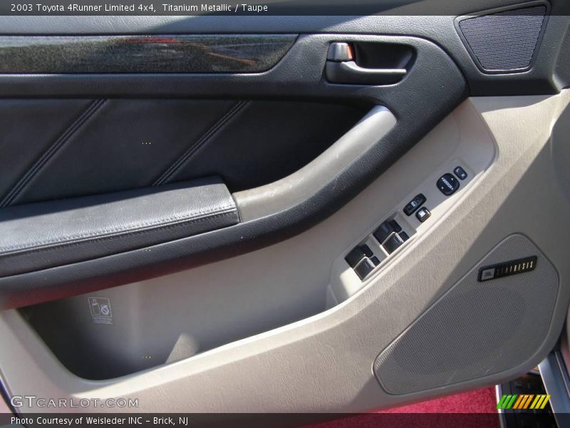 Titanium Metallic / Taupe 2003 Toyota 4Runner Limited 4x4