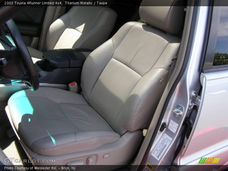 Titanium Metallic / Taupe 2003 Toyota 4Runner Limited 4x4