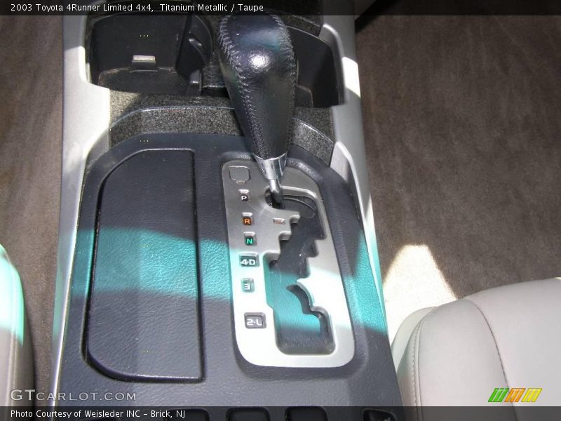 Titanium Metallic / Taupe 2003 Toyota 4Runner Limited 4x4
