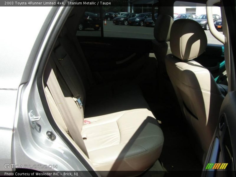 Titanium Metallic / Taupe 2003 Toyota 4Runner Limited 4x4