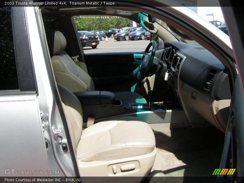 Titanium Metallic / Taupe 2003 Toyota 4Runner Limited 4x4