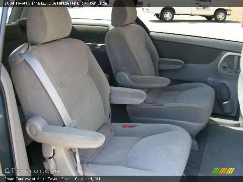 Blue Mirage Metallic / Fawn Beige 2004 Toyota Sienna LE
