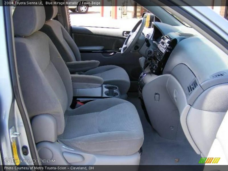 Blue Mirage Metallic / Fawn Beige 2004 Toyota Sienna LE