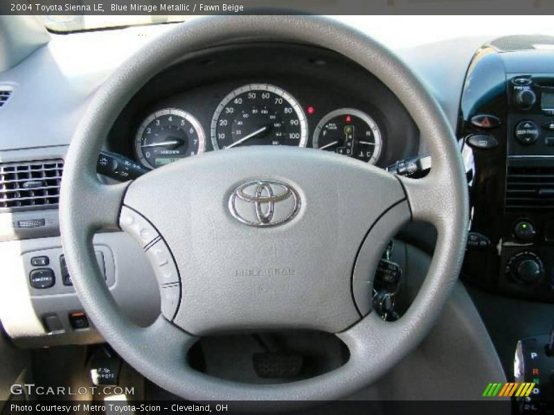 Blue Mirage Metallic / Fawn Beige 2004 Toyota Sienna LE