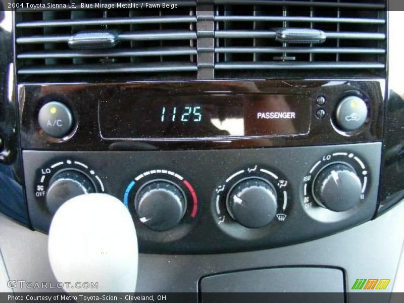 Blue Mirage Metallic / Fawn Beige 2004 Toyota Sienna LE