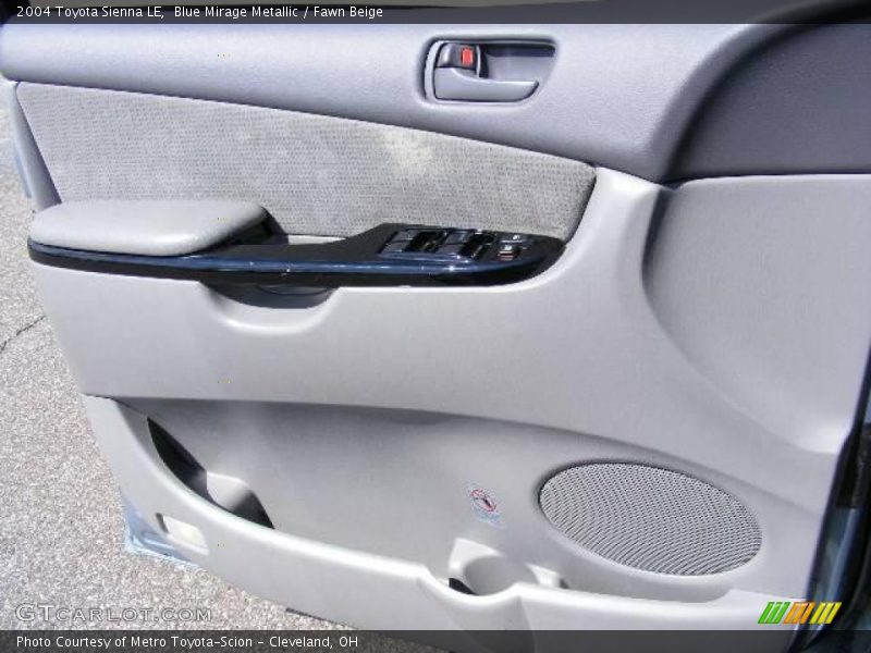 Blue Mirage Metallic / Fawn Beige 2004 Toyota Sienna LE
