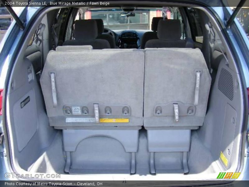 Blue Mirage Metallic / Fawn Beige 2004 Toyota Sienna LE