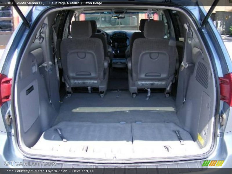 Blue Mirage Metallic / Fawn Beige 2004 Toyota Sienna LE