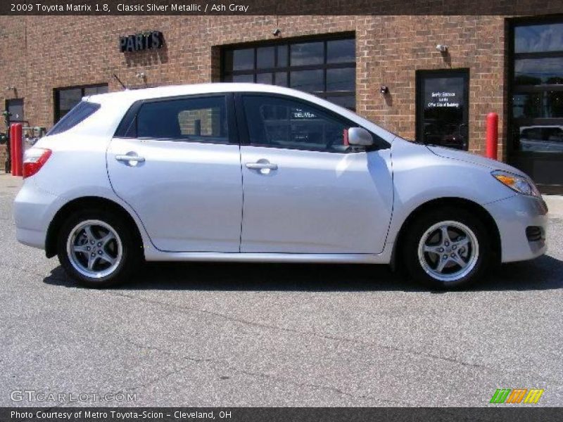 Classic Silver Metallic / Ash Gray 2009 Toyota Matrix 1.8