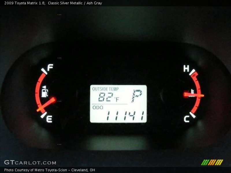 Classic Silver Metallic / Ash Gray 2009 Toyota Matrix 1.8