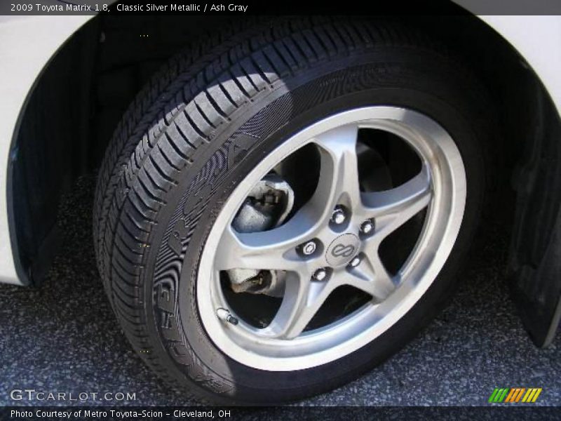 Classic Silver Metallic / Ash Gray 2009 Toyota Matrix 1.8