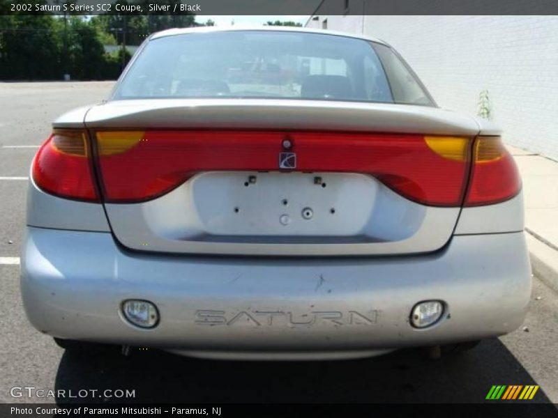 Silver / Black 2002 Saturn S Series SC2 Coupe