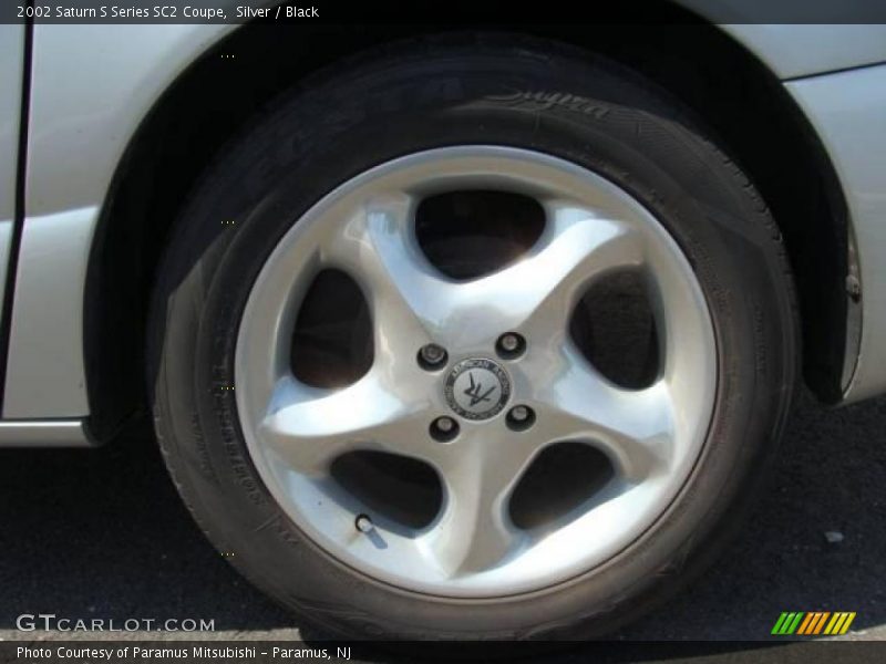 Silver / Black 2002 Saturn S Series SC2 Coupe