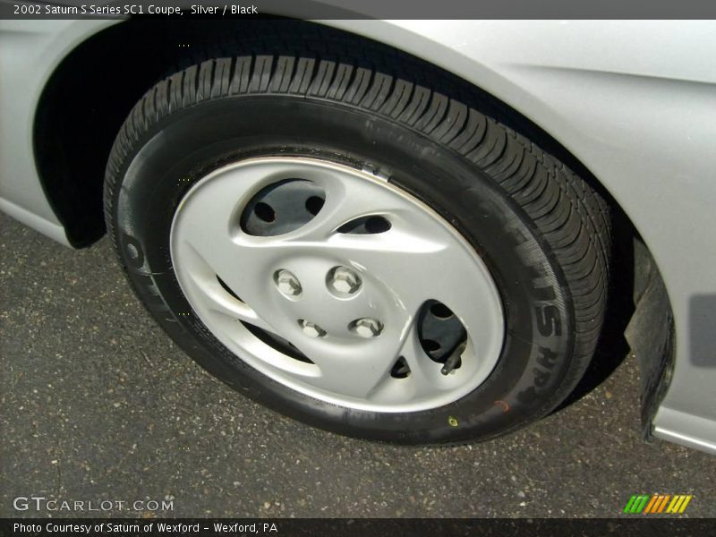 Silver / Black 2002 Saturn S Series SC1 Coupe