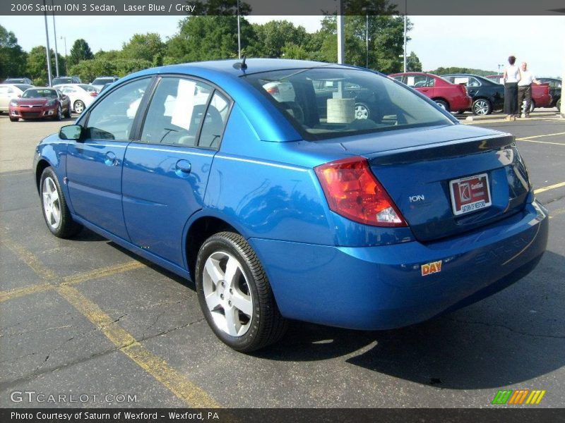 Laser Blue / Gray 2006 Saturn ION 3 Sedan