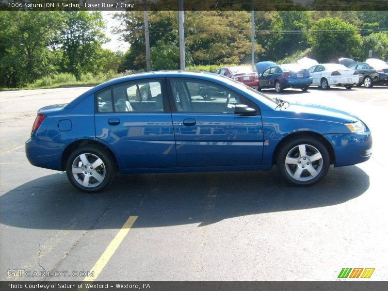 Laser Blue / Gray 2006 Saturn ION 3 Sedan