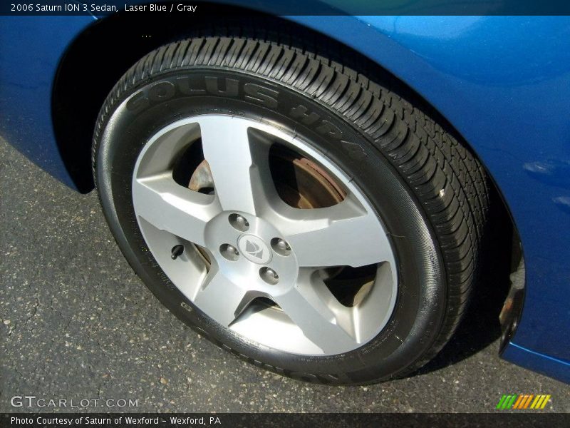 Laser Blue / Gray 2006 Saturn ION 3 Sedan