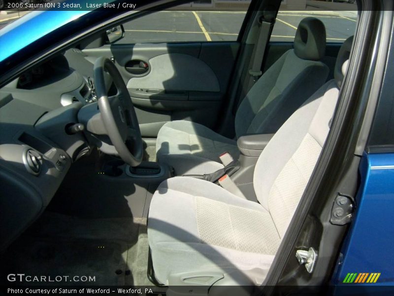 Laser Blue / Gray 2006 Saturn ION 3 Sedan