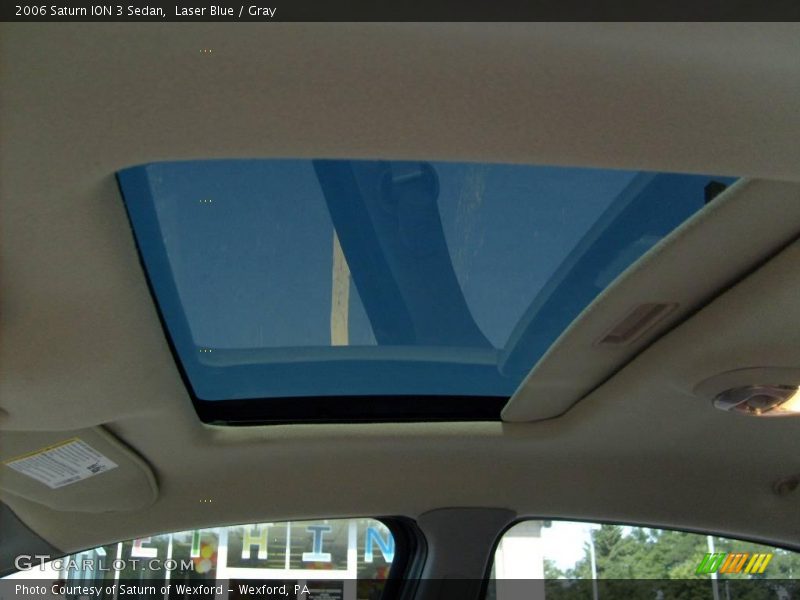Laser Blue / Gray 2006 Saturn ION 3 Sedan