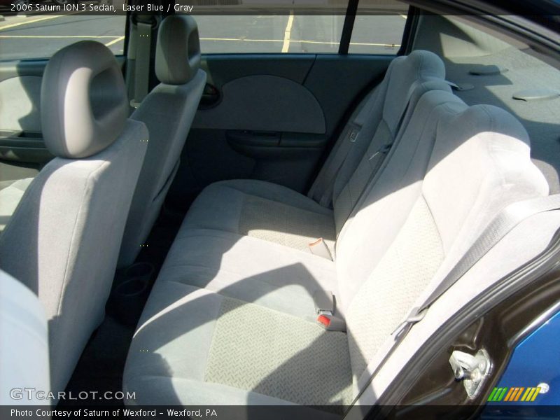 Laser Blue / Gray 2006 Saturn ION 3 Sedan