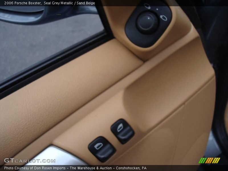 Seal Grey Metallic / Sand Beige 2006 Porsche Boxster