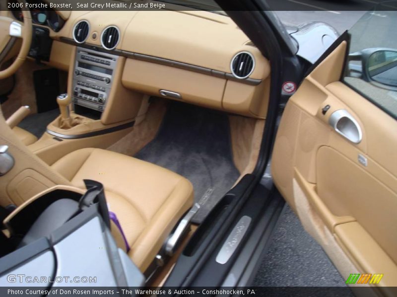 Seal Grey Metallic / Sand Beige 2006 Porsche Boxster