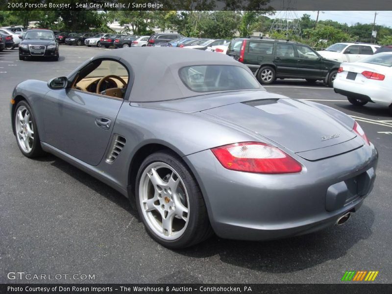 Seal Grey Metallic / Sand Beige 2006 Porsche Boxster