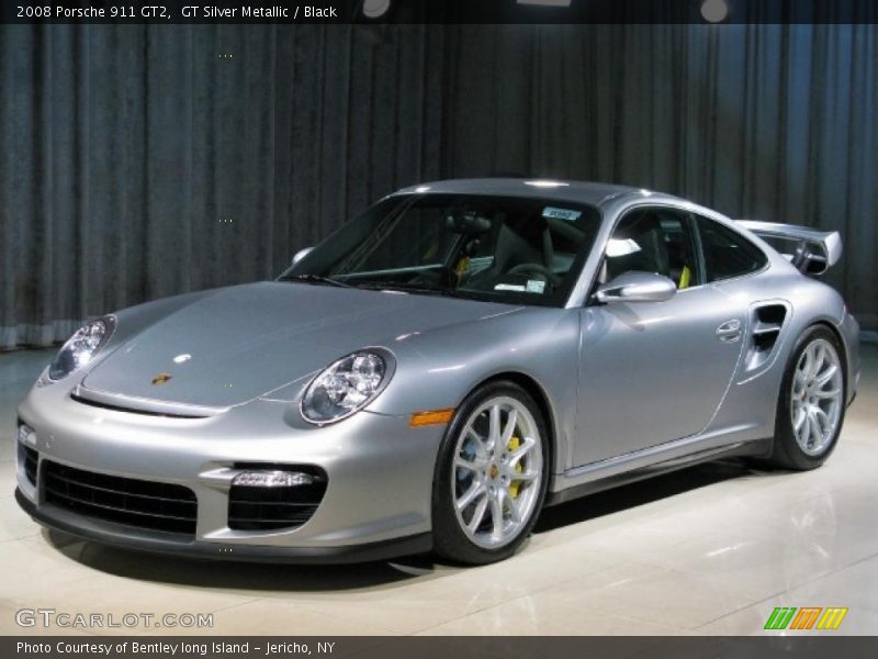 GT Silver Metallic / Black 2008 Porsche 911 GT2