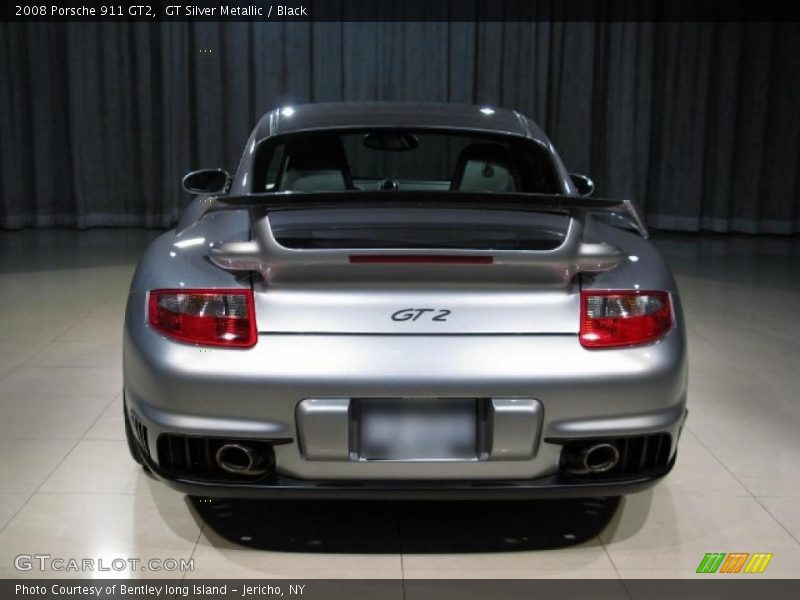 GT Silver Metallic / Black 2008 Porsche 911 GT2