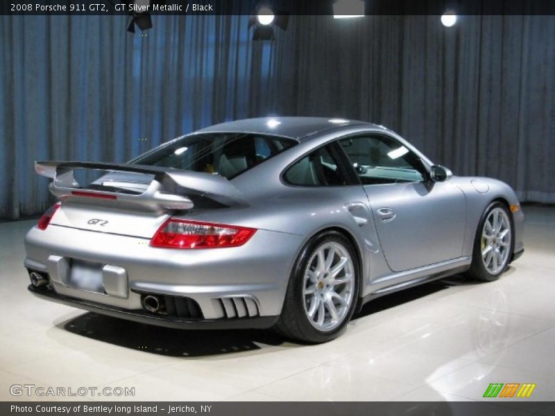 GT Silver Metallic / Black 2008 Porsche 911 GT2