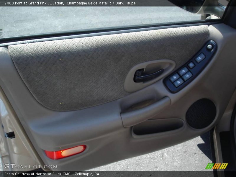 Champagne Beige Metallic / Dark Taupe 2000 Pontiac Grand Prix SE Sedan