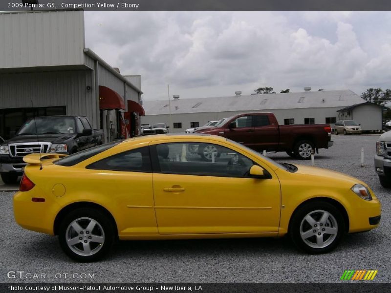 Competition Yellow / Ebony 2009 Pontiac G5