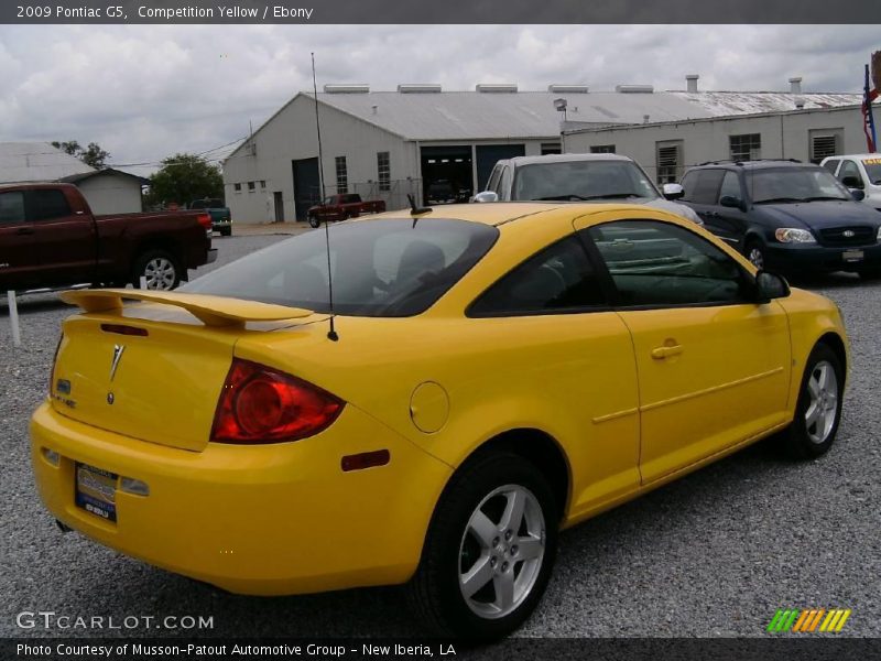 Competition Yellow / Ebony 2009 Pontiac G5