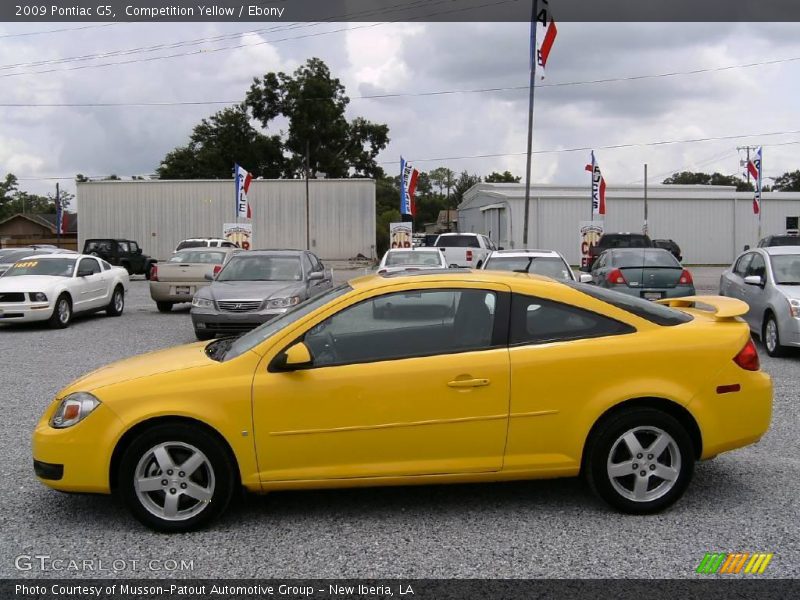 Competition Yellow / Ebony 2009 Pontiac G5