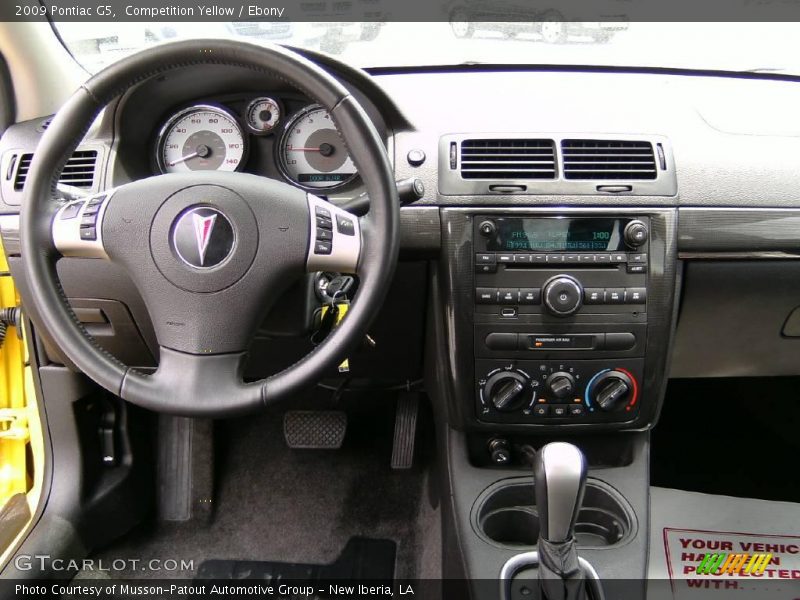 Competition Yellow / Ebony 2009 Pontiac G5