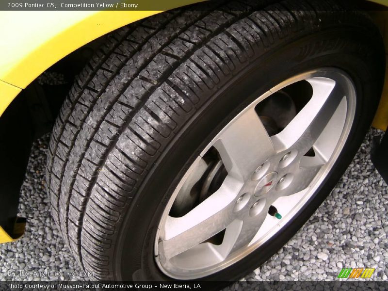 Competition Yellow / Ebony 2009 Pontiac G5