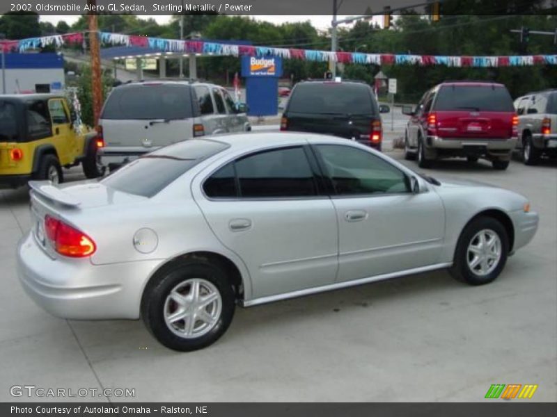 Sterling Metallic / Pewter 2002 Oldsmobile Alero GL Sedan