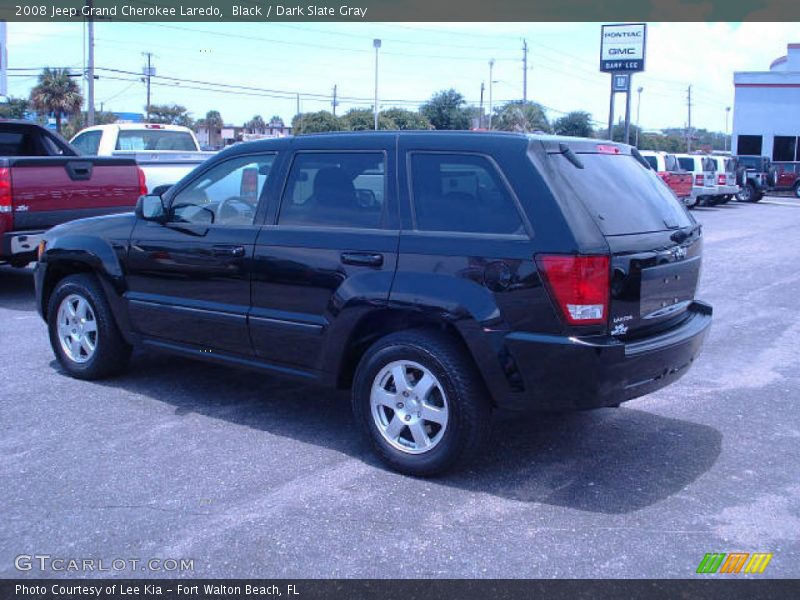 Black / Dark Slate Gray 2008 Jeep Grand Cherokee Laredo